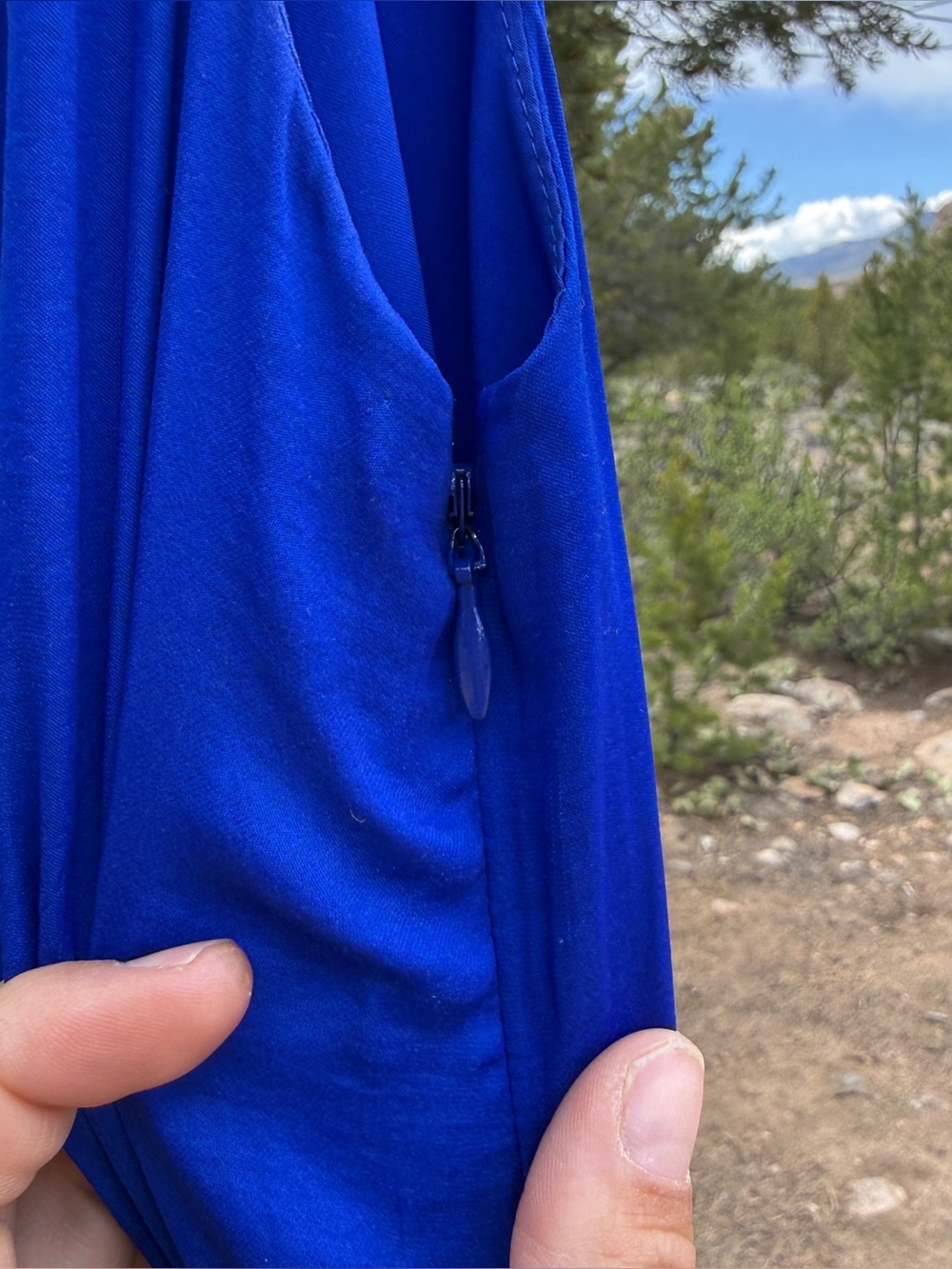 Banana republic blue dress - Picture 4 of 9
